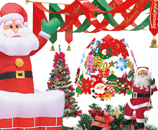 冬 クリスマスの店舗装飾 ディスプレイ 飾り付けを激安価格で 販促用品通販のサインモール