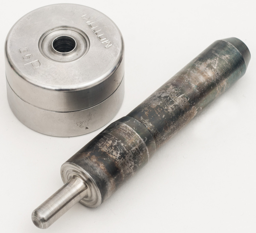 バナーハトメ加工用 手打器 対応ハトメ:真鍮アイレット シルバー10mm用 (58448-1*) スタンド看板通販のサインモール