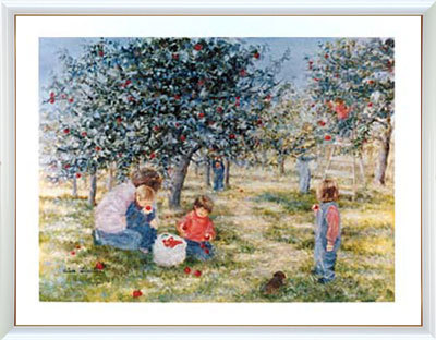 アートポスター リンゴの収穫 リベイリー作 ポスターフレーム通販のサインモール