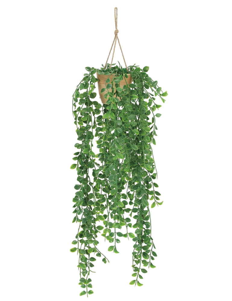 光触媒 人工観葉植物 造花 ティーグラスハンガー(ポリ製) (高さ75cm)