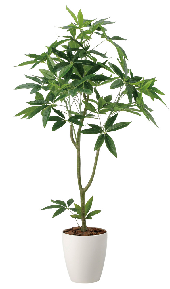 光触媒 人工観葉植物 造花 フレッシュパキラ1.35 (高さ135cm)