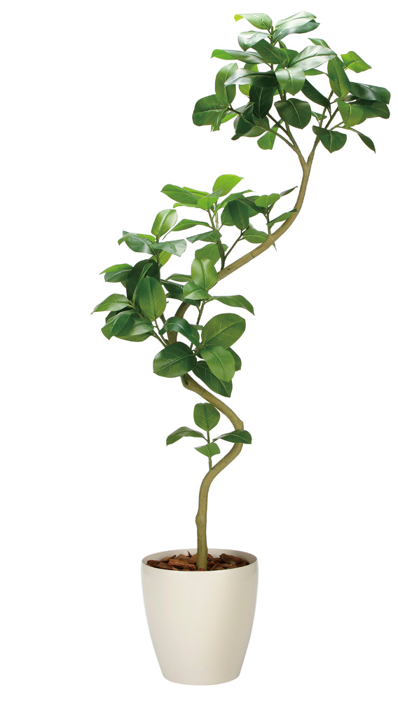 光触媒 人工観葉植物 造花 ツイストアルテシマ2.1(組立式) (高さ210cm)