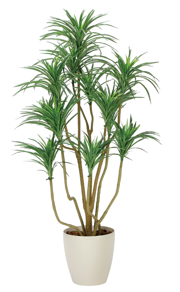 光触媒 人工観葉植物 造花 DXユッカ1.6 (高さ160cm)