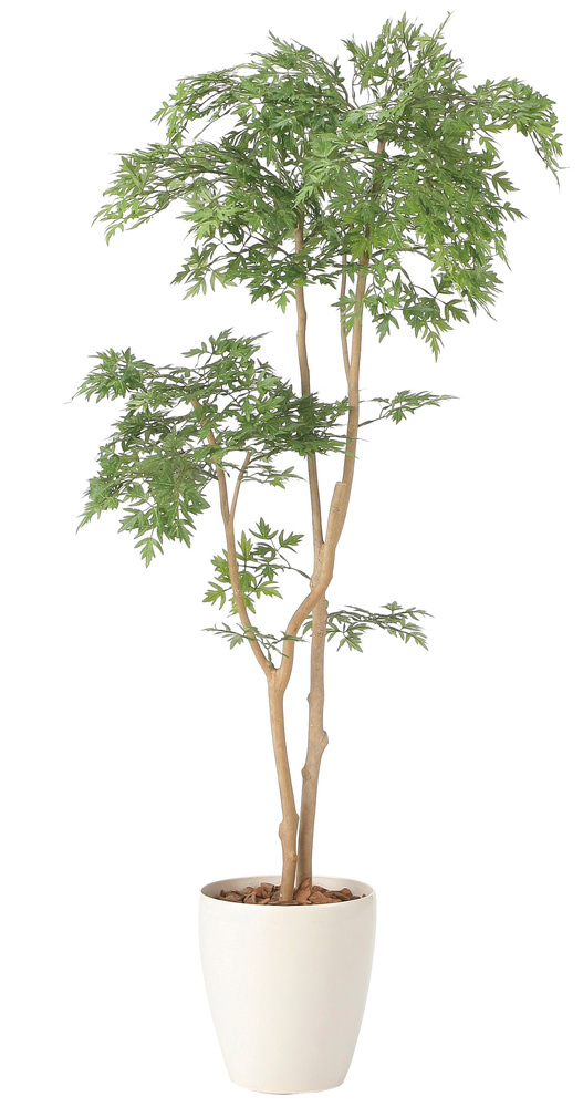 光触媒 人工観葉植物 造花 タイワンモミジ1.3 (高さ130cm)