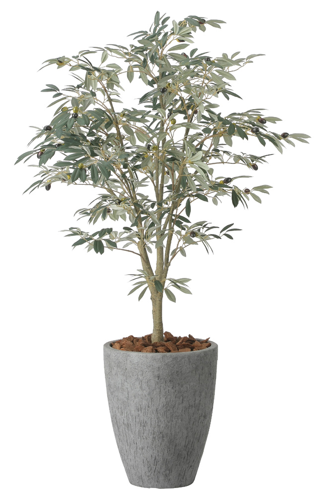 光触媒 人工観葉植物 造花 ナチュラルオリーブツリー1.5 (高さ150cm)