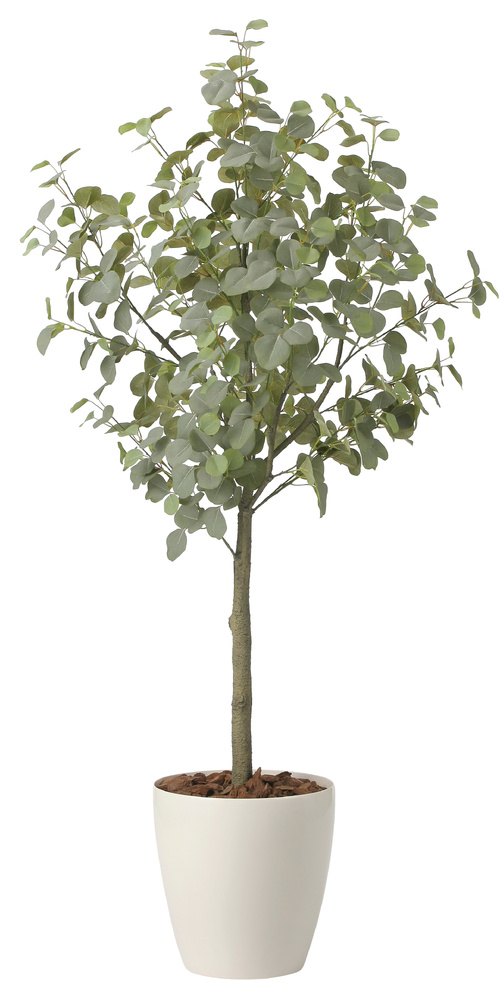 光触媒 人工観葉植物 造花 ユーカリツリー1.85(組立式) (高さ185cm)