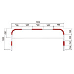 ガードフェンス 本体のみ (383-60) - 安全用品・工事看板通販のサイン