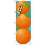 のぼり旗 オレンジ 絵旗 -1 (21412)