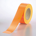 高輝度反射テープ 無地オレンジ 10m巻 幅:45mm幅 (374-80) - 安全用品