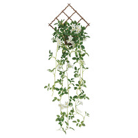 光触媒 人工観葉植物 造花 壁掛けブロッサム (高さ65cm)