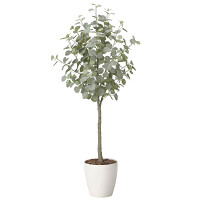 光触媒 人工観葉植物 造花 ユーカリツリー1.65 (高さ165cm)