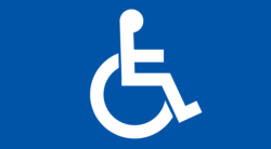 知っていますか 車椅子マークの正しい意味と正式名称 看板通販