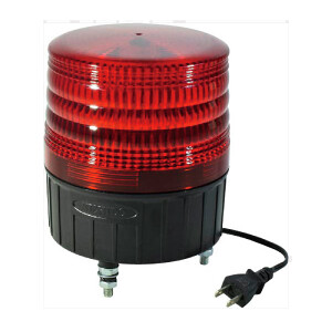 回転灯 100V（赤） (387-152) - 安全用品・工事看板通販のサイン 