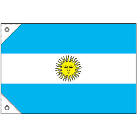 販促用国旗 アルゼンチン サイズ ミニ イベント用品通販のサインモール