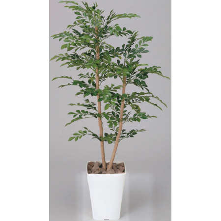 送料無料 トネリコ 1 2 人工観葉植物 高さ1cm 光触媒機能付 184b0 店舗用品通販のサインモール