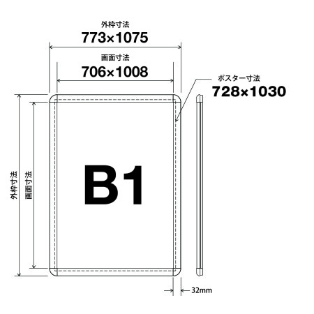 Pgライトledスリム Pg 32rモデルled B1サイズ R型 屋内用 カラー仕様つや有シルバー壁掛用 Pgl 32r B1 Ag Wall