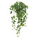 光触媒 人工観葉植物 造花 壁掛け斑入りアイビー (高さ65cm)