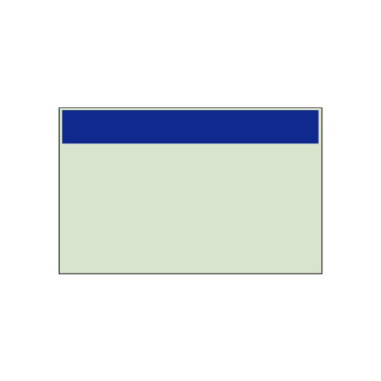 配管識別シート（大） 帯色：紺（マンセル値3.75PB 3/11） (414-04)