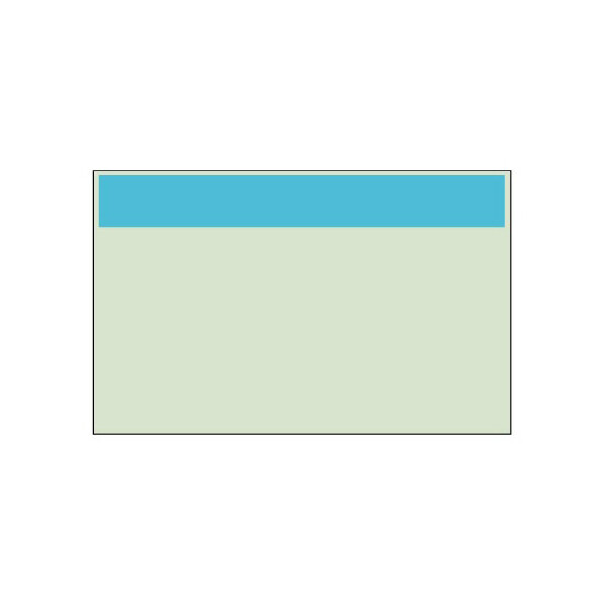 配管識別シート（中） 帯色：うすい青（マンセル値5B 6.5/8） (415-17)