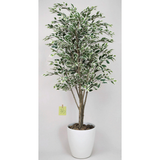 光触媒　人工観葉植物　フェイクグリーン　ベンジャミンツリー 1.8m