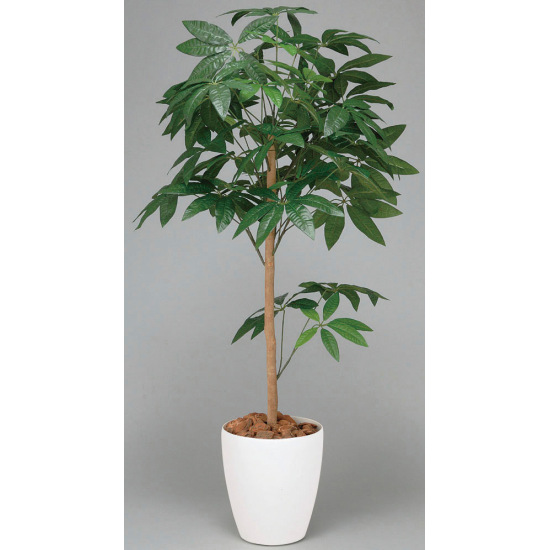 光触媒 人工観葉植物 パキラトピアリー 1.2 (高さ120cm) - 店舗用品
