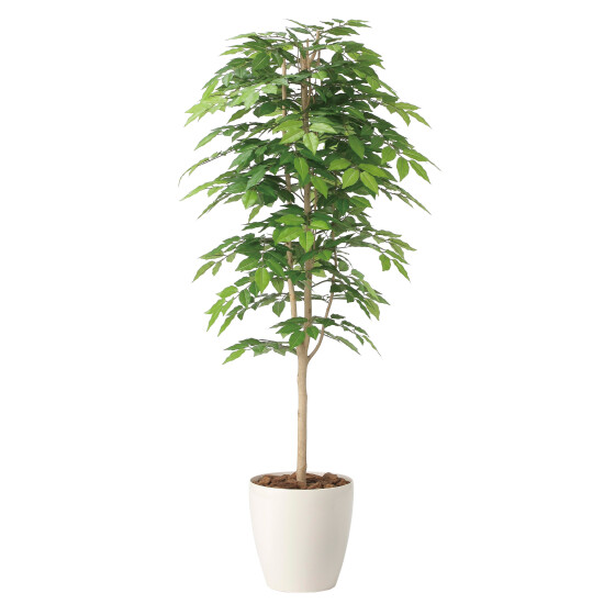 光触媒 人工観葉植物 造花 ケヤキ1.6 (高さ160cm)